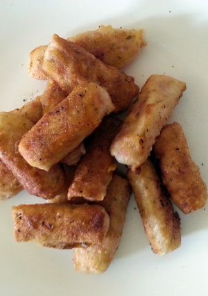 A picture of Poor Mans Egg Rolls.