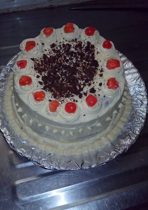 A picture of Pumpkin cake#authors marathon.