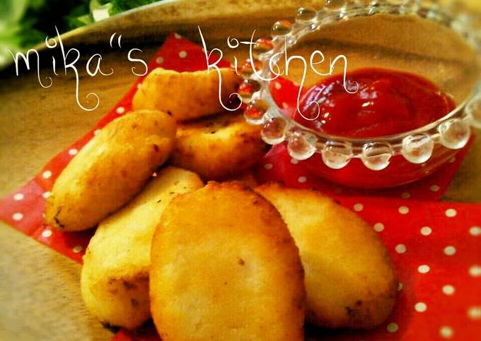 Steps to Prepare Homemade Healthy Okara Nuggets