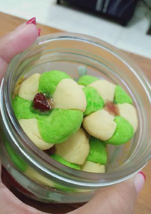 Foto resep Cookies Teflon Bunga