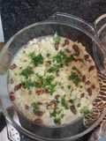 Creamy samp with stew