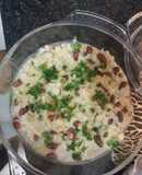 Creamy samp with stew