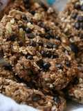 Galletas de avena y semillas con chispas de chocolate