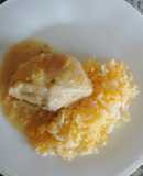 Pollo en salsa de coco