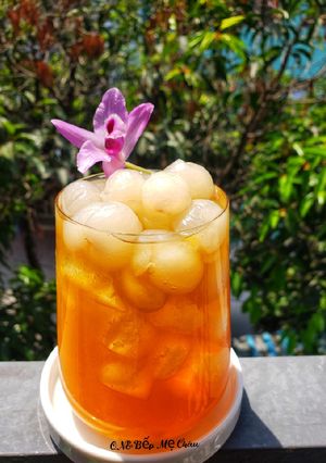 Hình của món Trà nhãn tươi.