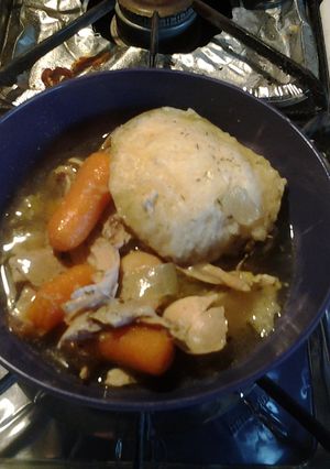 A picture of Easy Chicken and Dumplings.