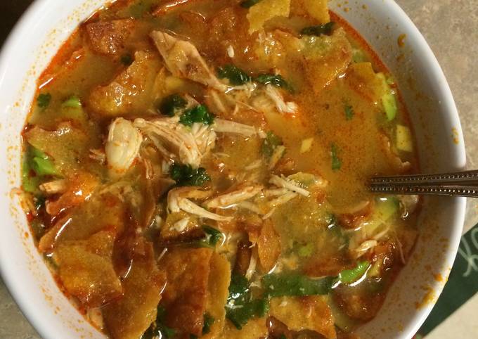 Recipe of Perfect Chicken Tortilla Soup