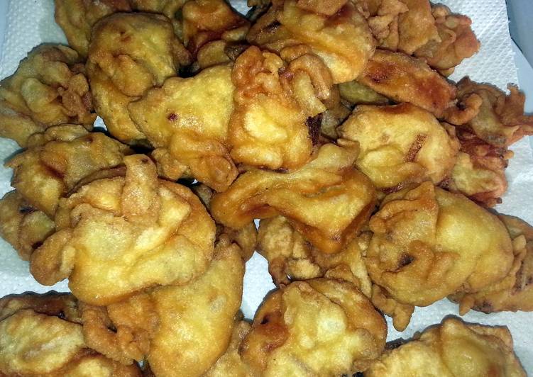 Recipe of Homemade crispy prawn fritters