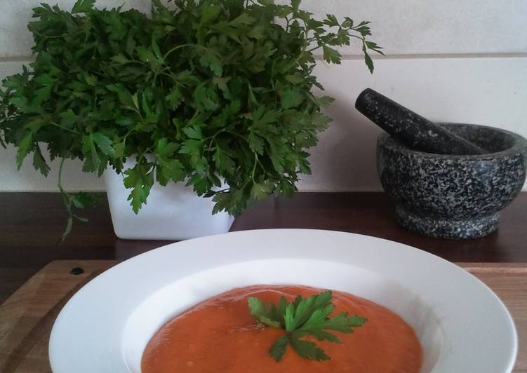 Recipe: Appetizing Delicious Tomato Soup