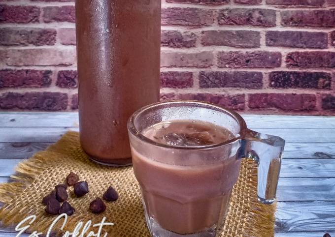 Resep Es Coklat Seliter Ala 🌟Buk yang Bisa Manjain Lidah