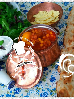 عکسی از دستور آبگوشت آتنا بانو