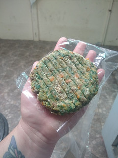 Una foto de Hamburguesa de Acelga y carne soya