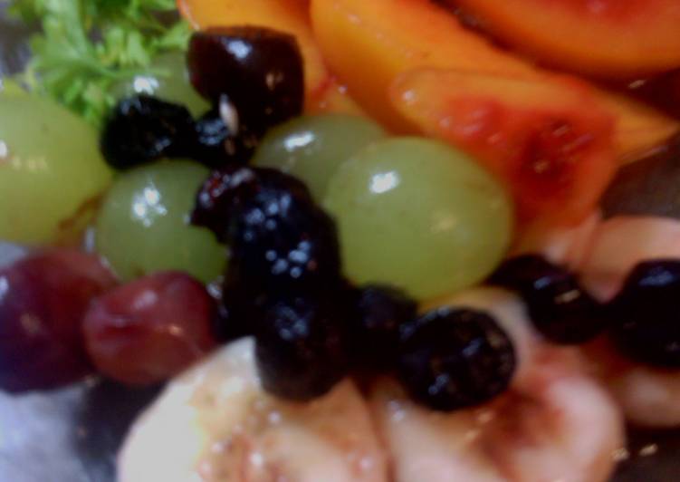 Recipe of Super Quick Homemade sunshines summer cool fruit salad