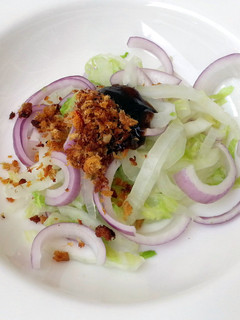 A picture of Napa Cabbage Salad.