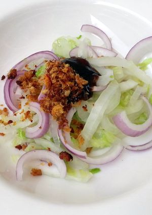A picture of Napa Cabbage Salad.