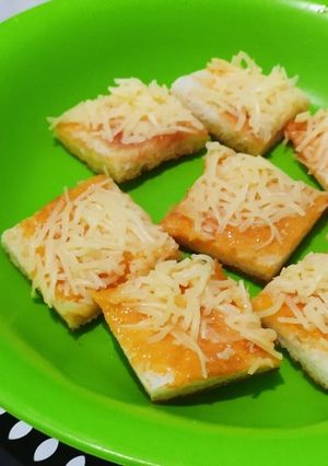 Foto resep Pizza Roti Renyah Antigagal