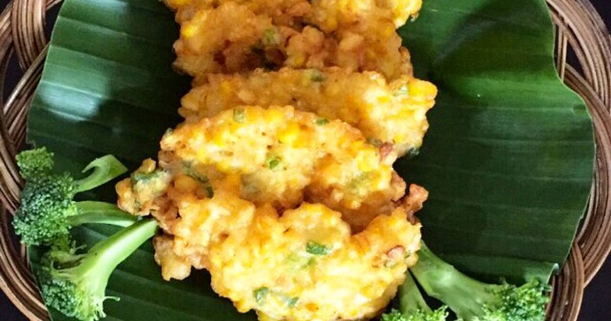 Resep Bakwan Jagung Kriuk Ala Manado Oleh Siti Indah Hasanah Cookpad