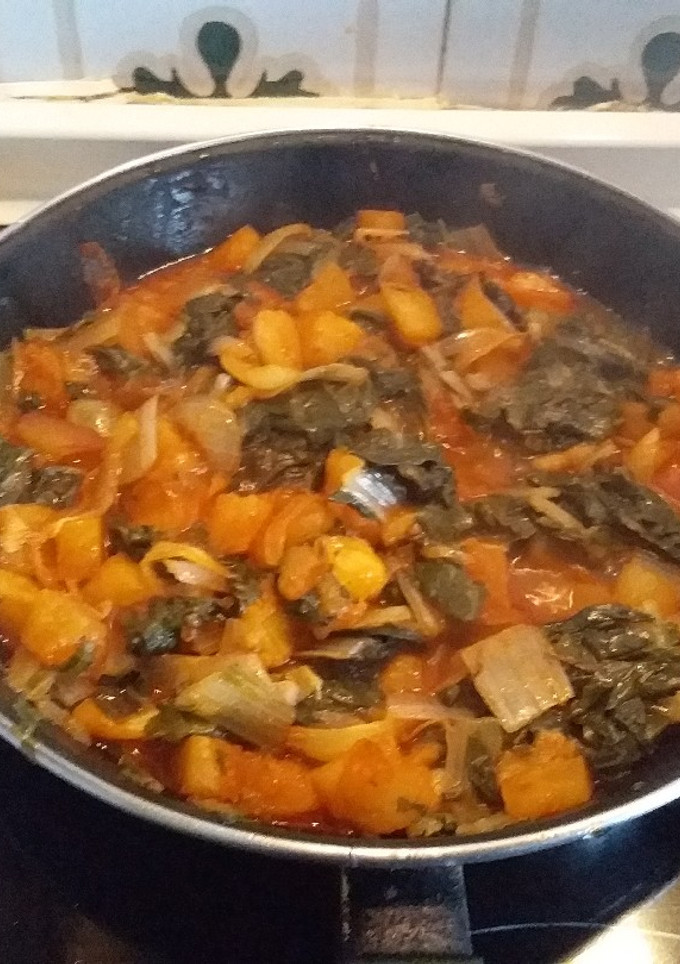 Una foto de Acelgas a la extremeña por el chef David