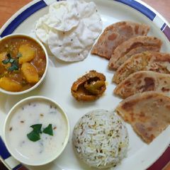 A picture of PURAN POLI Stuffing with Sugar and Jaggery.