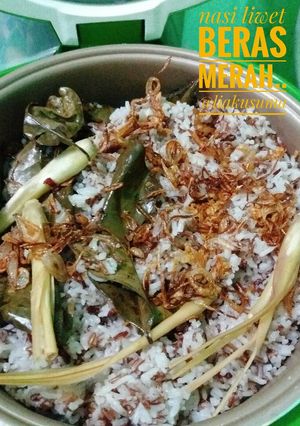 Foto resep Nasi liwet beras merah