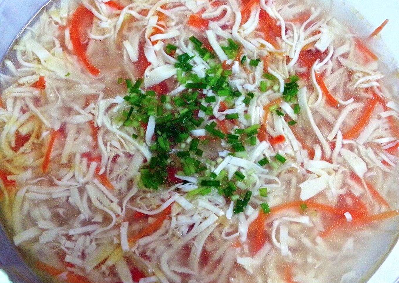 beancurd soup