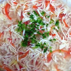 A picture of beancurd soup.