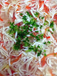 A picture of beancurd soup.
