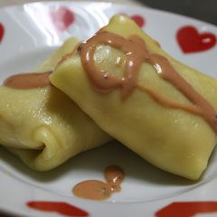A picture of Blinchiki (Russian-style Pancakes).