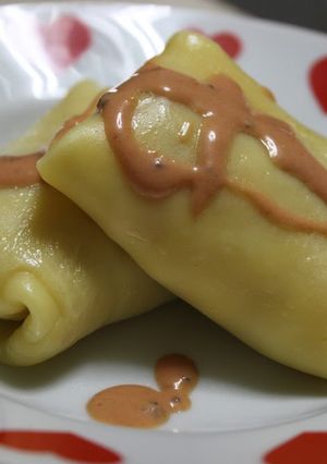 A picture of Blinchiki (Russian-style Pancakes).