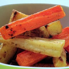 A picture of Roasted Vegetable Sticks.