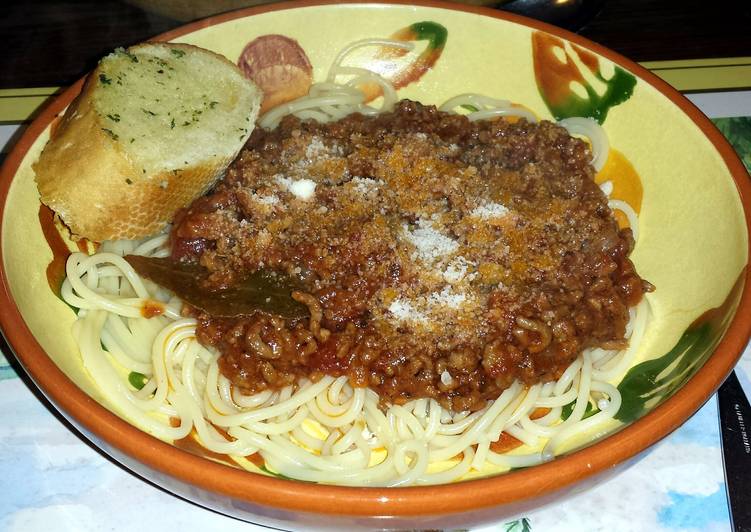 Recipe of Super Quick Homemade Spaghetti Bolognese