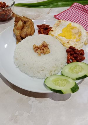Foto resep Nasi Lemak Malaysia