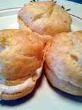 Gougeres (Cheese Puffs With Ham)
