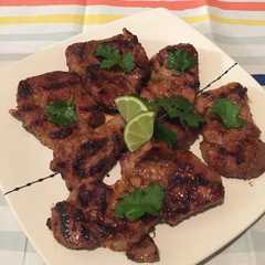รูปของ Grilled Vietnamese lemongrass pork