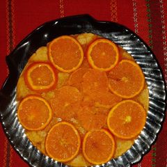 A picture of Orange Tarte Tatin.