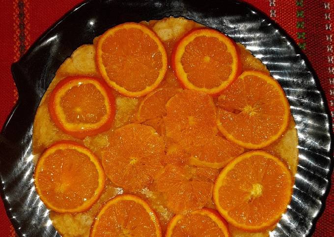 Orange Tarte Tatin
