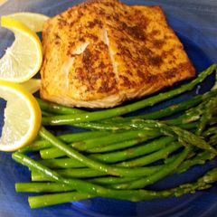A picture of Cajun Salmon.