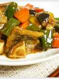 White Fish & Vegetables with Black Vinegar and Chinese 5-Spice