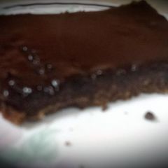 A picture of choclate tart.