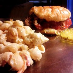 A picture of Meatloaf sandwich.