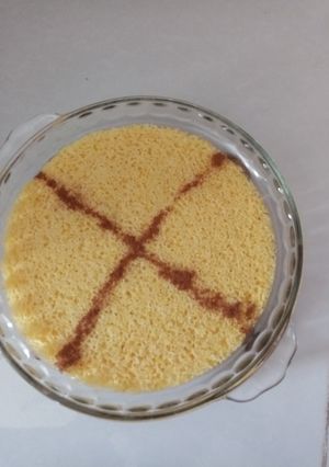 عکسی از دستور کیک یک تخم مرغه