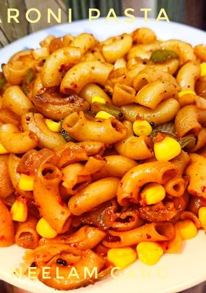 मैकरोनी पास्ता(Macaroni pasta recipe in hindi) रेसिपी मुख्य फोटो