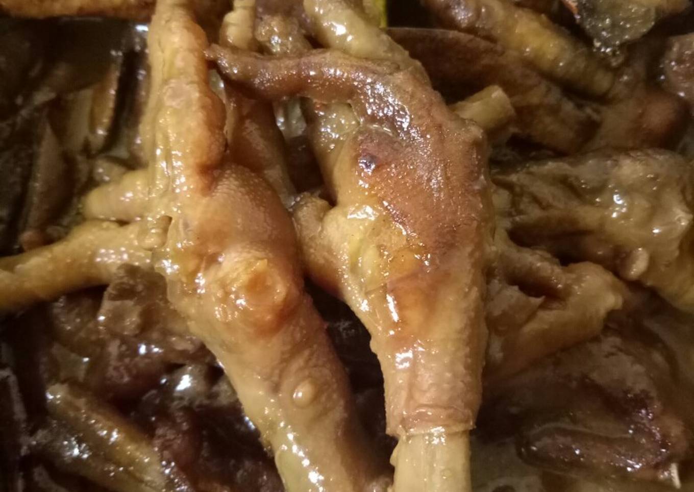 Ceker presto bumbu kecap
