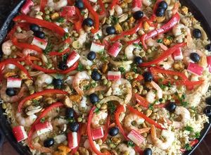 Una foto de Paella #caminodesabores 🎅 para Papá Noel