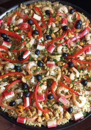 Una foto de Paella #caminodesabores 🎅 para Papá Noel