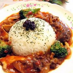 A picture of Hashed Beef Rice in 15 Minutes.