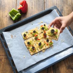 A picture of Quick Mini Crackers Nachos.
