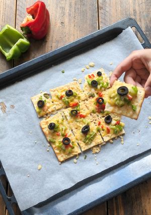 A picture of Quick Mini Crackers Nachos.
