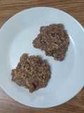 Galletas de avena y manzana (110 kcal)