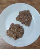 Galletas de avena y manzana (110 kcal)